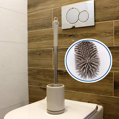 Imaginea din Perie de toaletă cu uscare rapidă  - bej