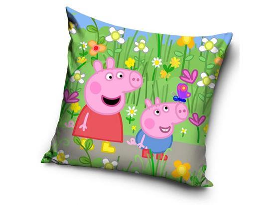 Imaginea din Față de pernă 40x40 cm - Peppa Pig și Tom
