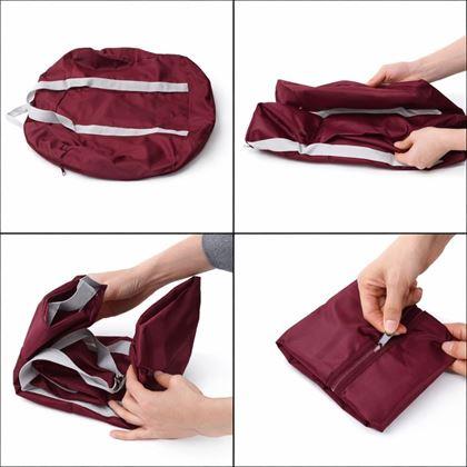 Imaginea din Geantă de voiaj pliabilă – vișinie