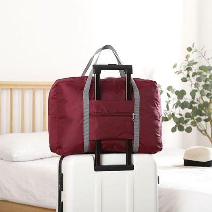 Imaginea din Geantă de voiaj pliabilă – vișinie