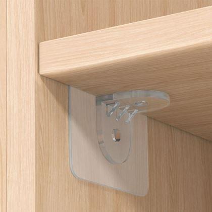 Imaginea din Suport adeziv pentru raft, set de 10 bucăți