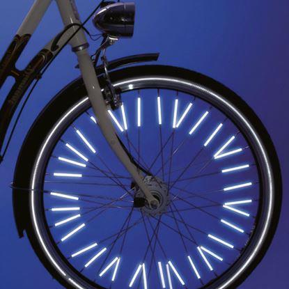 Imaginea Bețe reflectorizante pentru bicicletă, 12 bucăți
