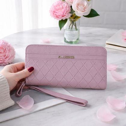 Imaginea din Portofel de damă  - mov lilia deschis