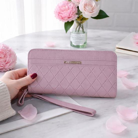 Imaginea din Portofel de damă  - mov lilia deschis