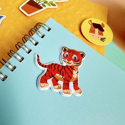 Imaginea Autocolante bombate cu animăluțe 