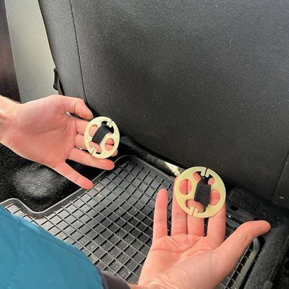 Imaginea din Setul de covoare pentru scaune  -  bej