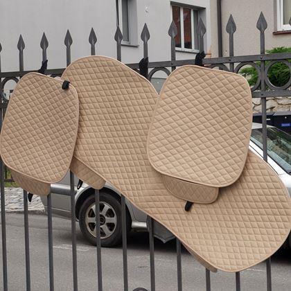 Imaginea din Setul de covoare pentru scaune  -  bej