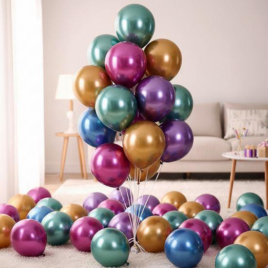 Imaginea din Baloane metalice 50 de bucăți