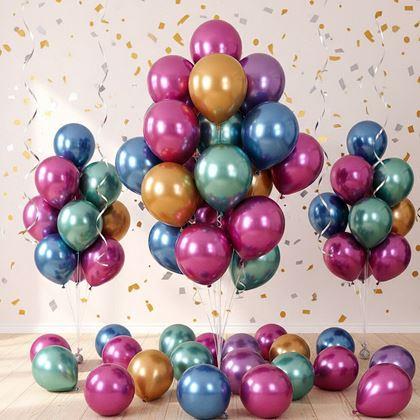 Imaginea din Baloane metalice 50 de bucăți