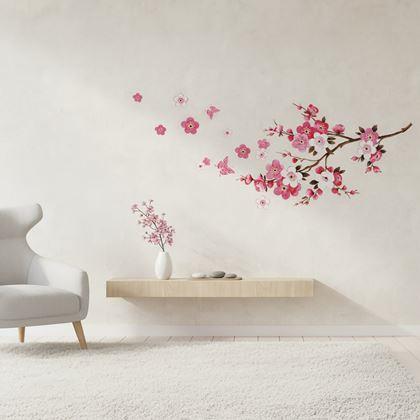 Imaginea din Autocolant de perete - Sakura