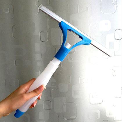 Imaginea din Racletă curățat geamuri cu pulverizator  - albastru