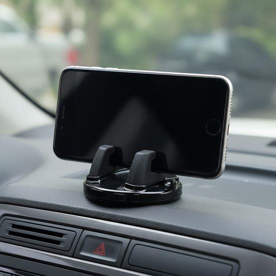 Imaginea din Suport de telefon autoadeziv rotativ la 360°