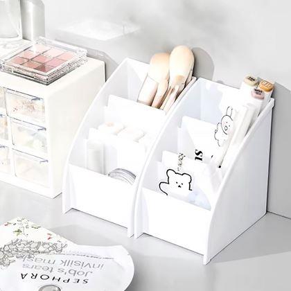 Imaginea din Organizator pentru birou cu compartimente  -  alb