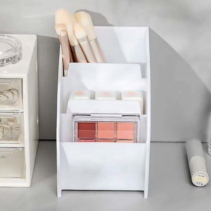 Imaginea din Organizator pentru birou cu compartimente  -  gri deschis