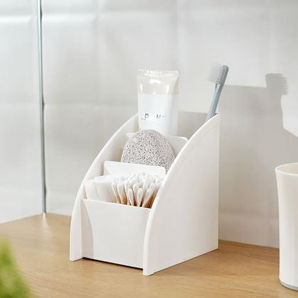 Imaginea din Organizator pentru birou cu compartimente  -  alb