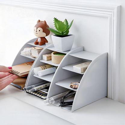 Imaginea Organizator pentru birou cu compartimente 