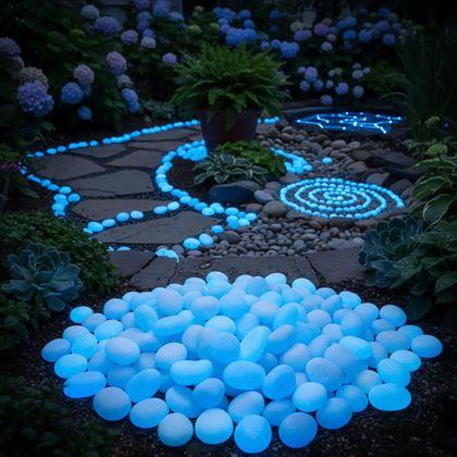 Imaginea din Pietre decorative luminoase