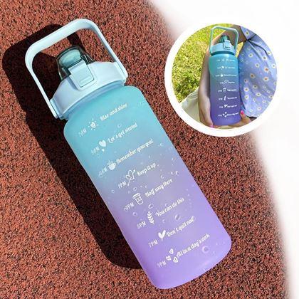 Imaginea din Sticlă de apă cu text motivațional 2 l