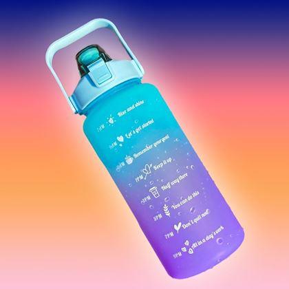 Imaginea din Sticlă de apă cu text motivațional 2 l