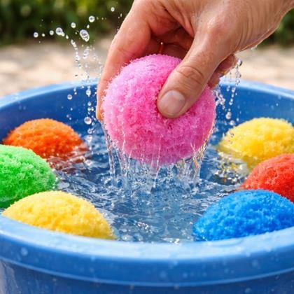 Imaginea din Mingi de apă, 12 bucăți