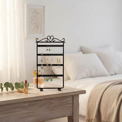 Imaginea din Suport pentru bijuterii și cercei din metal  -  negru