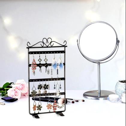 Imaginea din Suport pentru bijuterii și cercei din metal  -  negru