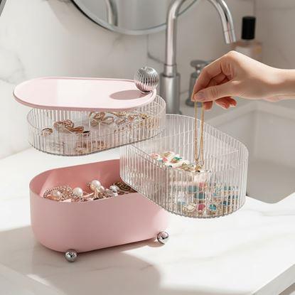 Imaginea Cutie de bijuterii de design, 3 niveluri