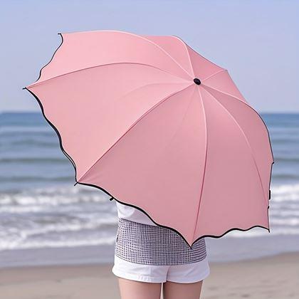 Imaginea din Umbrelă magică pliabilă -  roz deschis