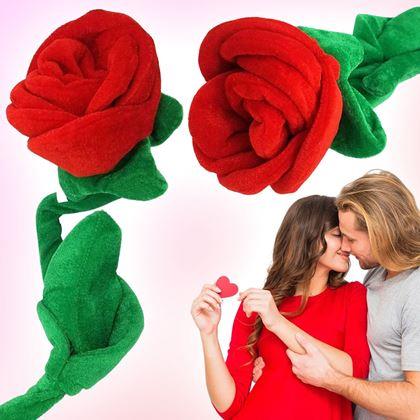 Imaginea din Trandafir roșu de pluș