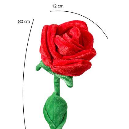 Imaginea din Trandafir roșu de pluș