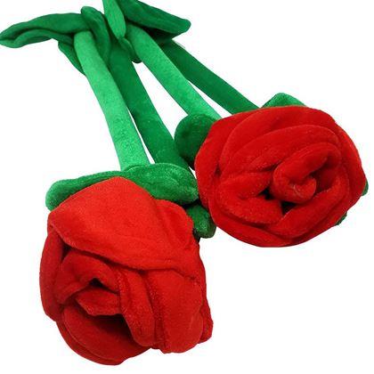 Imaginea din Trandafir roșu de pluș