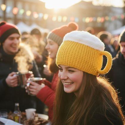 Imaginea din Căciulă tricotată - halbă cu toartă