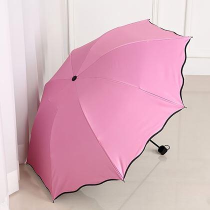 Imaginea din Umbrelă magică pliabilă -  roz deschis