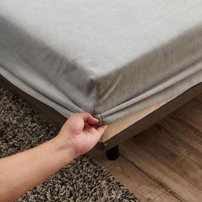 Imaginea Cearceaf de pat microplush 90 x 200 cm 