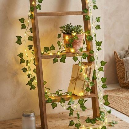 Imaginea din Ghirlandă luminoasă 2 m - frunze verzi