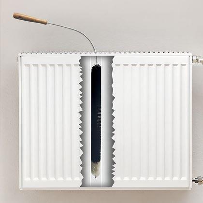 Imaginea din Perie lungă pentru curățarea radiatoarelor