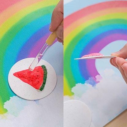 Imaginea Pictură 3D pe hârtie spumă, 10 bucăți