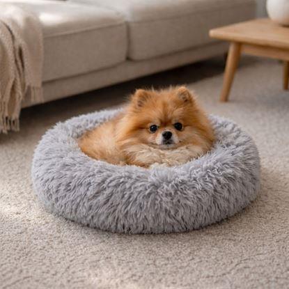Imaginea Pat pentru pisici, pufos, diametru 40 cm