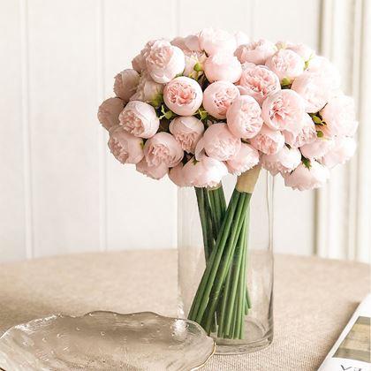 Imaginea din Buchetă artificială - bujor, 9 tulpini