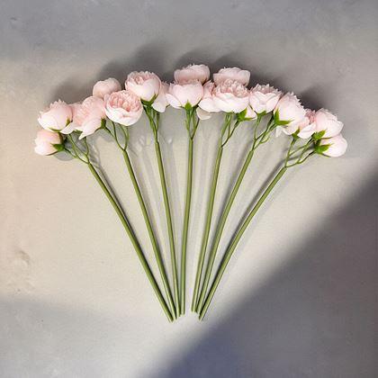 Imaginea din Buchetă artificială - bujor, 9 tulpini