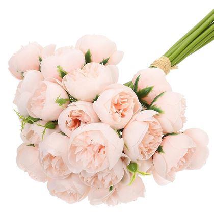 Imaginea din Buchetă artificială - bujor, 9 tulpini