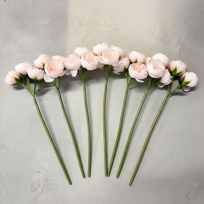 Imaginea din Buchetă artificială - bujor, 9 tulpini