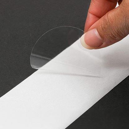 Imaginea Discuri adezive transparente, 500 buc