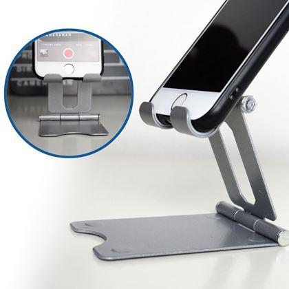 Imaginea din Suport metalic pentru telefon mobil - argintiu