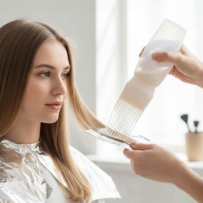 Imaginea din Aplicator cu pieptene pentru vopsirea părului și măști de păr