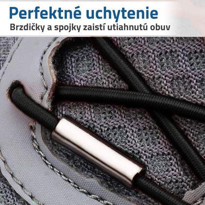 Imaginea din Șireturi fixare rapidă  -  alb