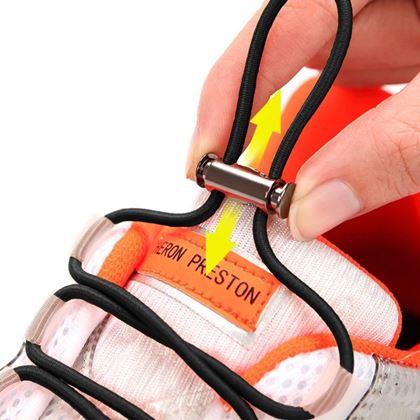 Imaginea din Șireturi fixare rapidă  -  alb