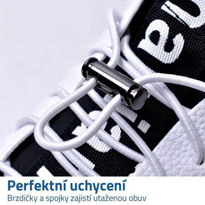 Imaginea din Șireturi fixare rapidă  -  alb