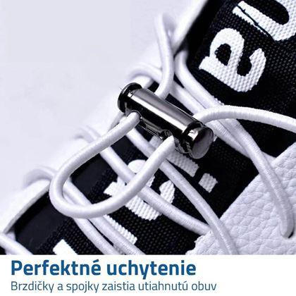 Imaginea din Șireturi fixare rapidă  -  alb