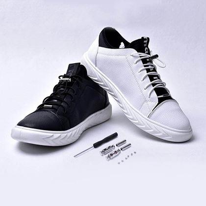 Imaginea din Șireturi fixare rapidă  -  alb